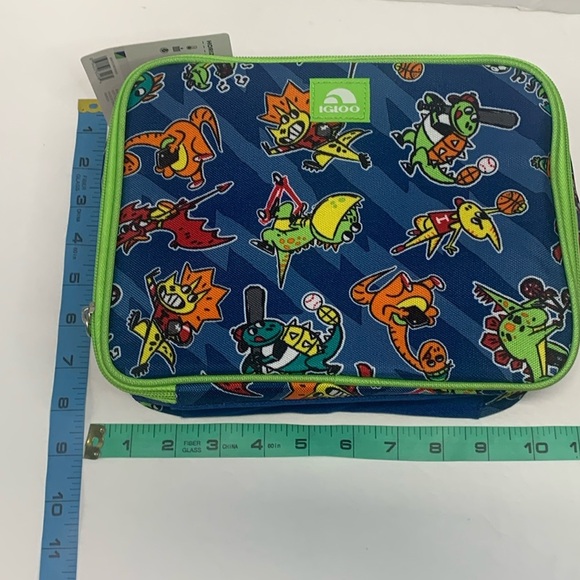 Igloo Insulated Cooler Bag Horizontal Dinosaur Graphic NWT - Picture 9 of 12